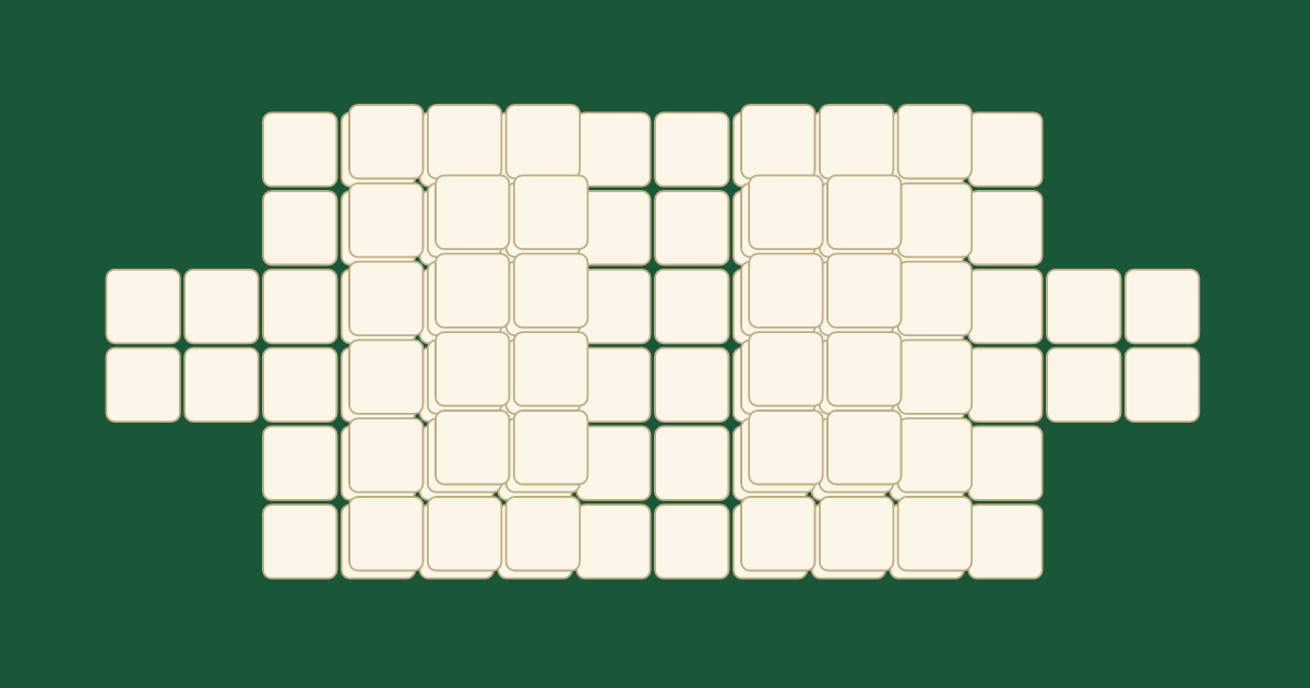 Fortress Mahjong board preview